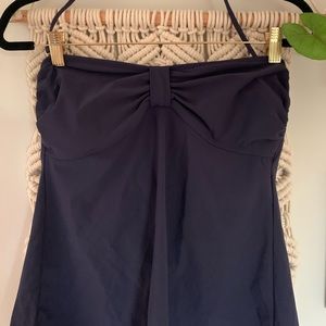 Navy tankini bathingsuit top